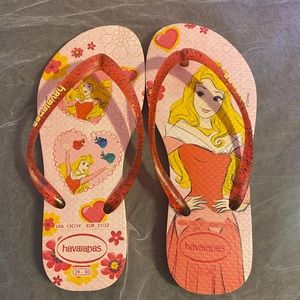 Havaianas Kids Princess Disney Flip Flops